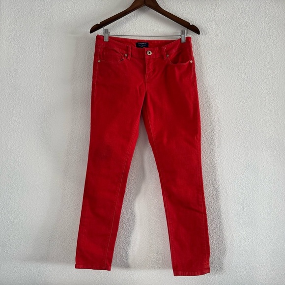 Isaac Mizrahi X Chevy Malibu Limited Edition Designer Jeans Sz 6 Red Malibu EUC - Picture 8 of 11